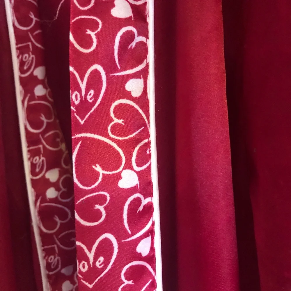 Morgan Taylor Red Women's Robe - Picture 2 of 3